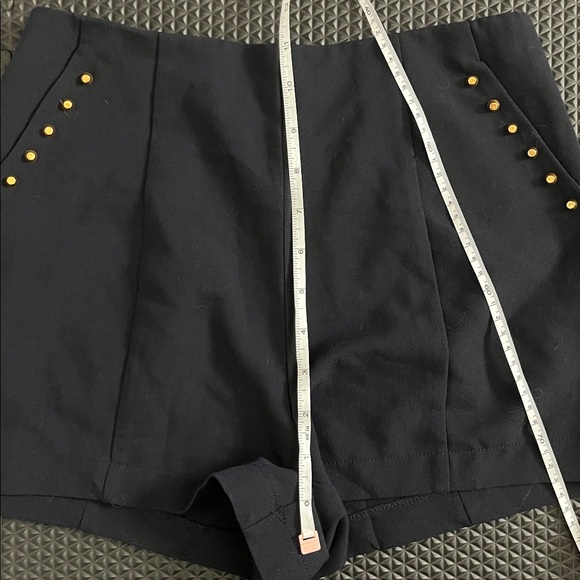 Ina Navy Stud Shorts - Picture 8 of 11